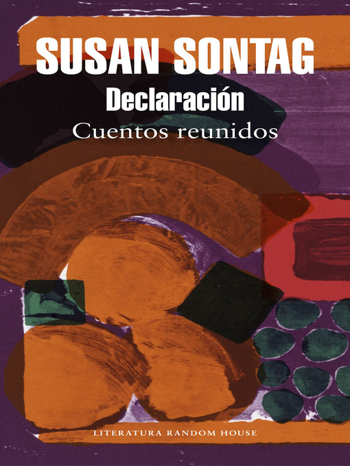 Title details for Declaración by Susan Sontag - Wait list